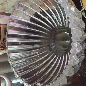 Tiffany & Co Crystal Heart Bowl without box